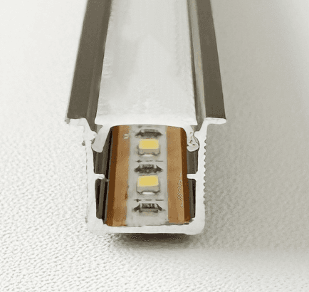 Thanh nhôm Profile tích hợp LED 0101A-CL - ảnh 1